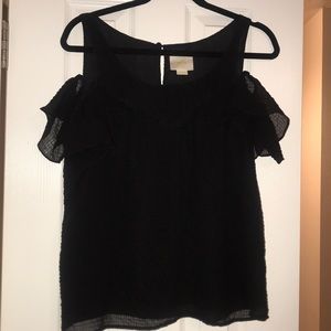 Anthropologie Cold Shoulder Top